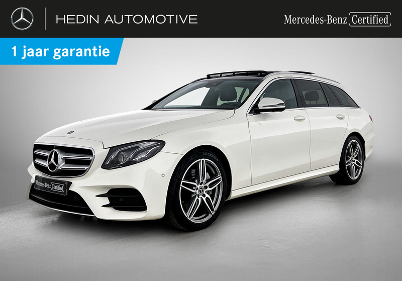 Mercedes-Benz E 200 D Break AMG Line | Panoramisch Dak | Dodehoekassis