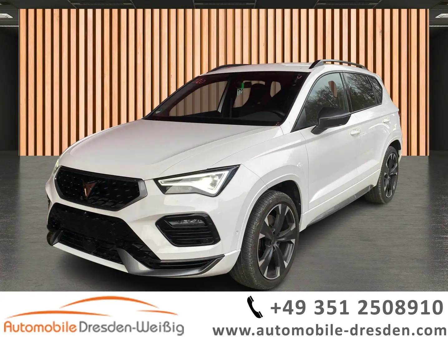 CUPRA Ateca 2.0 TSI VZ 4Drive*DAB+*360Grad*Navi Fehér - 1