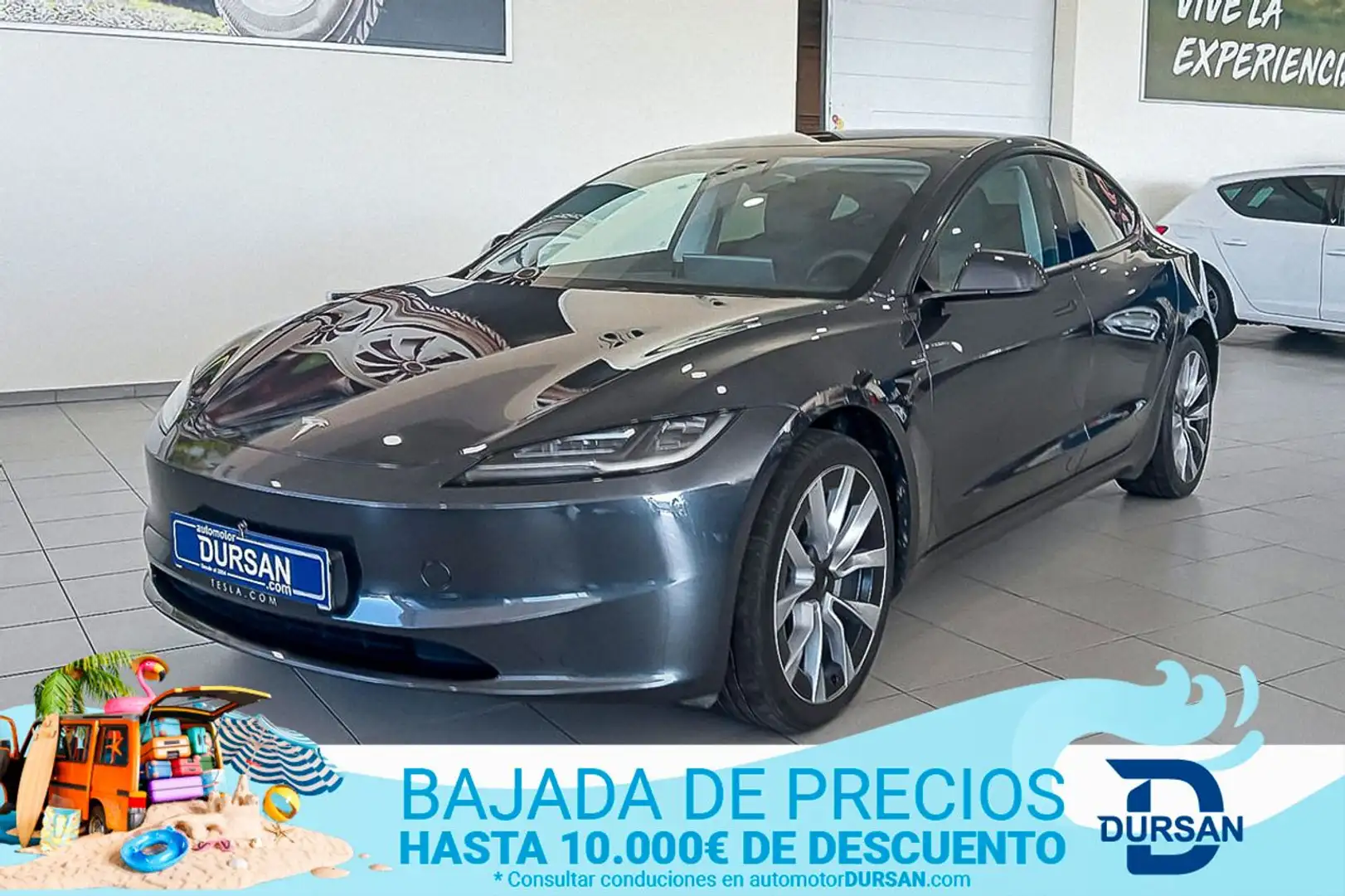 Tesla Model 3 RWD Gris - 1