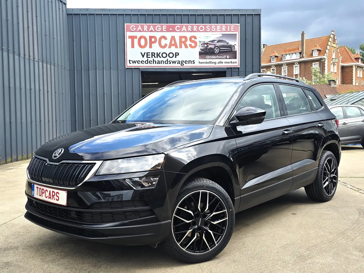 Skoda Karoq KAROQ 1.0TSI Amb. 2021 Euro6❕ Keyless, apps, DAB Schwarz - 1