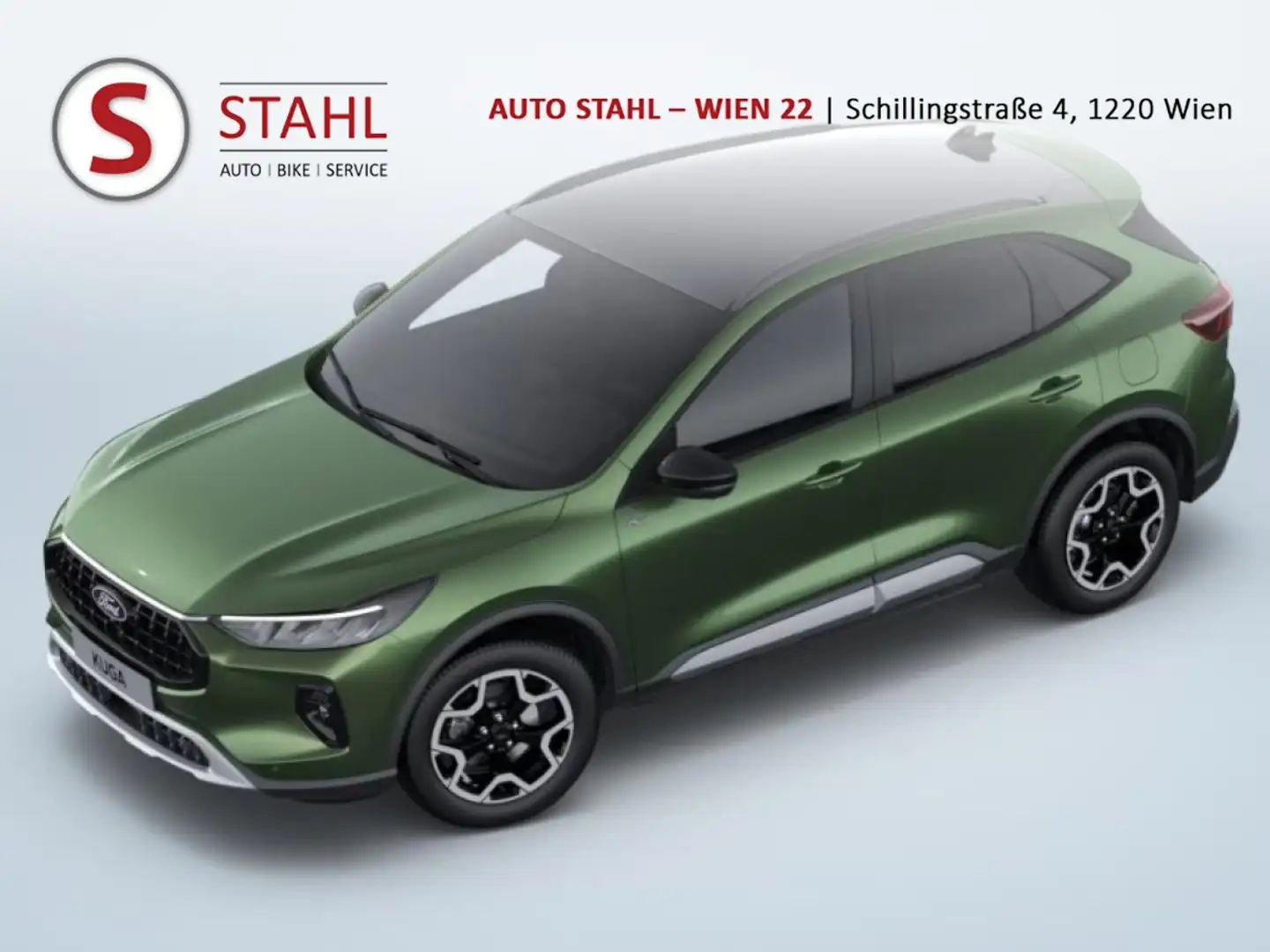 Ford Kuga 2,5 Duratec FHEV Active X Aut. Grün - 1