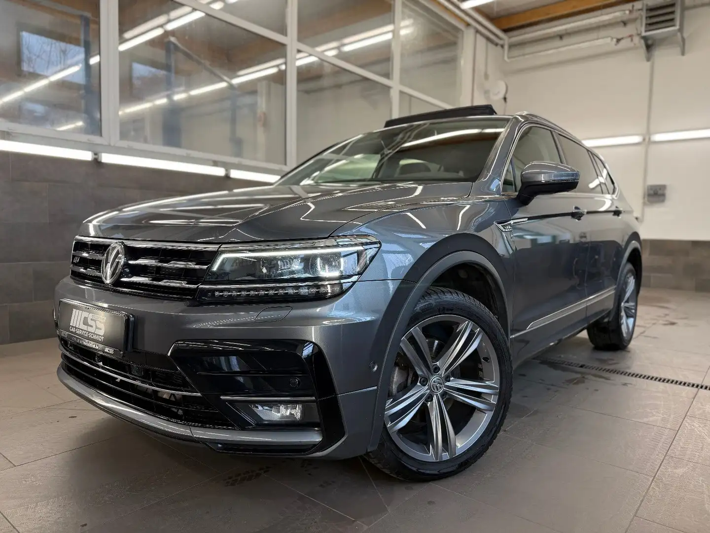 Volkswagen Tiguan Allspace R-Line*7-Sitze*ACC*LED*LEDER*AHK Gris - 1