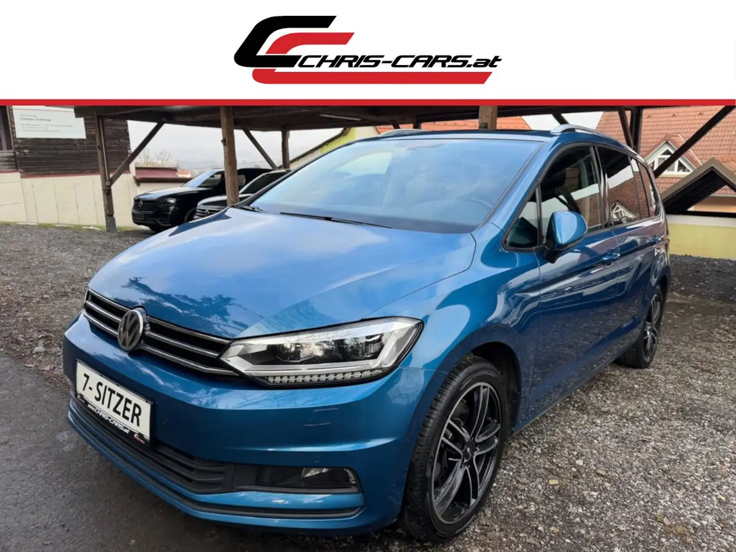Volkswagen Touran SKY 1.6 TDI DSG*7-Sitzer*Panorama*ACC*RFK*LED*Top Blau - 1