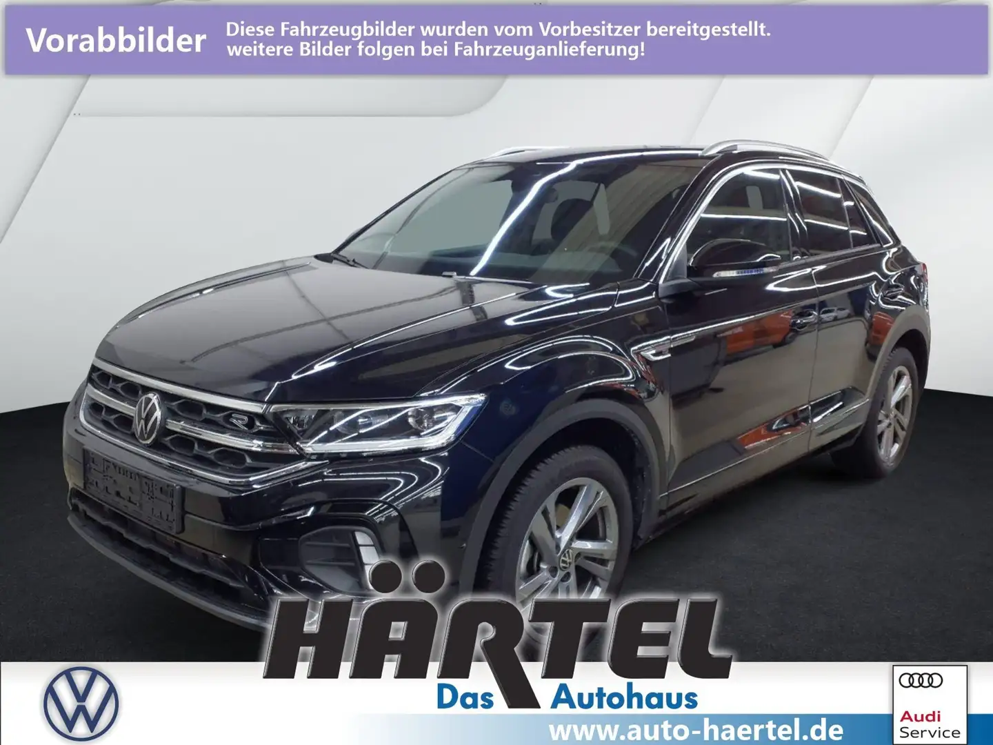 Volkswagen T-Roc R-LINE 1.5 TSI DSG (+ACC-RADAR+NAVI) LED Schwarz - 1