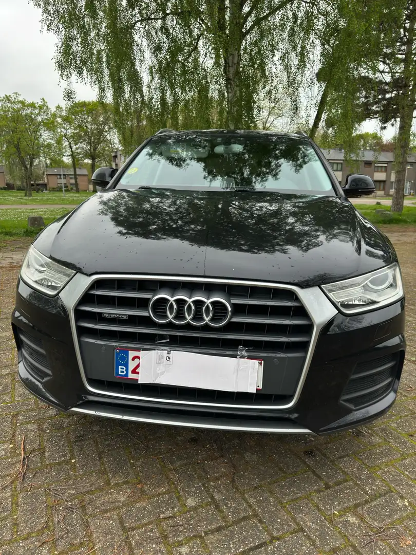 Audi Q3 2.0 TDI quattro S tronic Zwart - 1