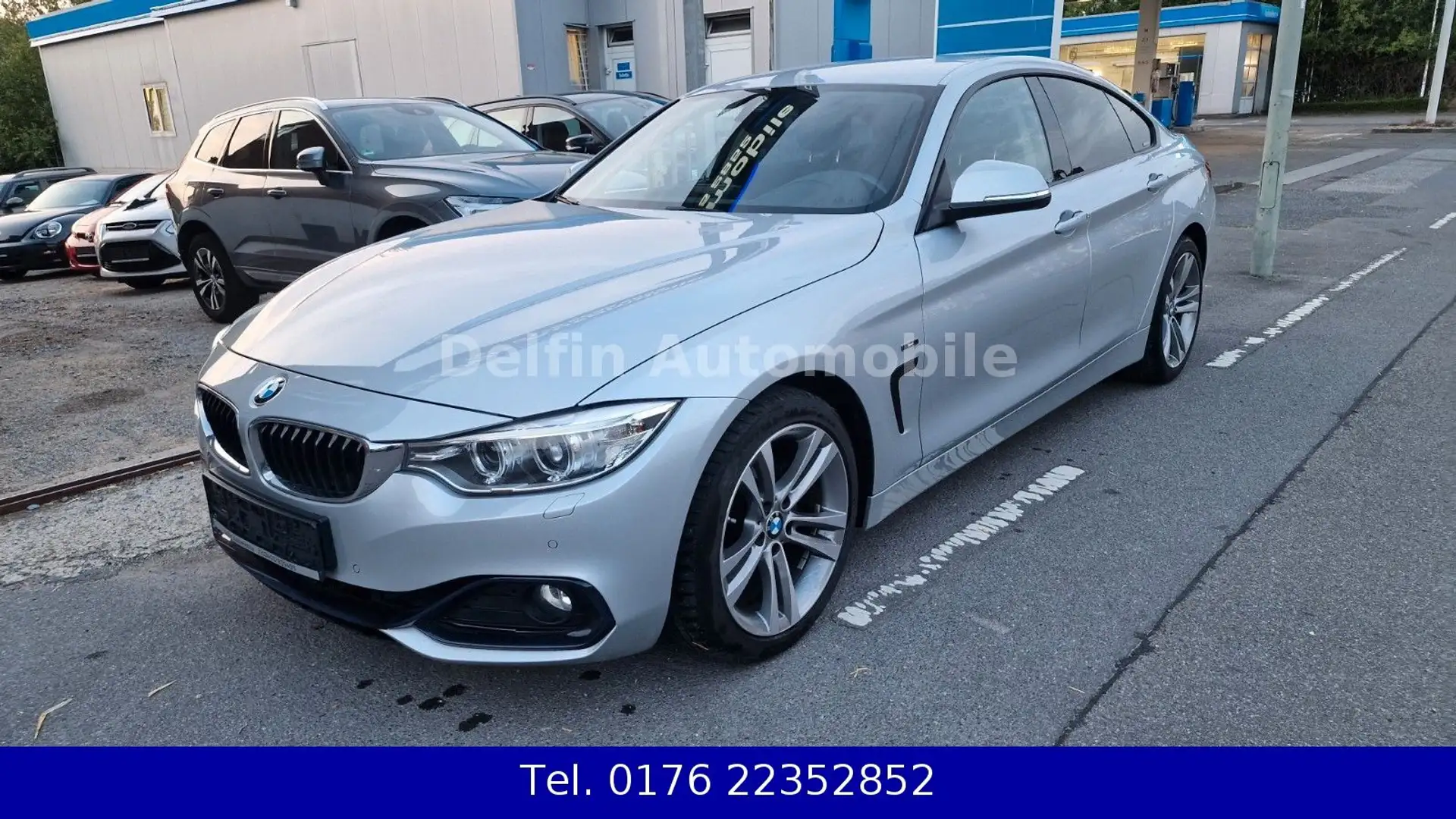BMW 420 -Navi-Xenon-Pdc-Shz-Alus Zilver - 1