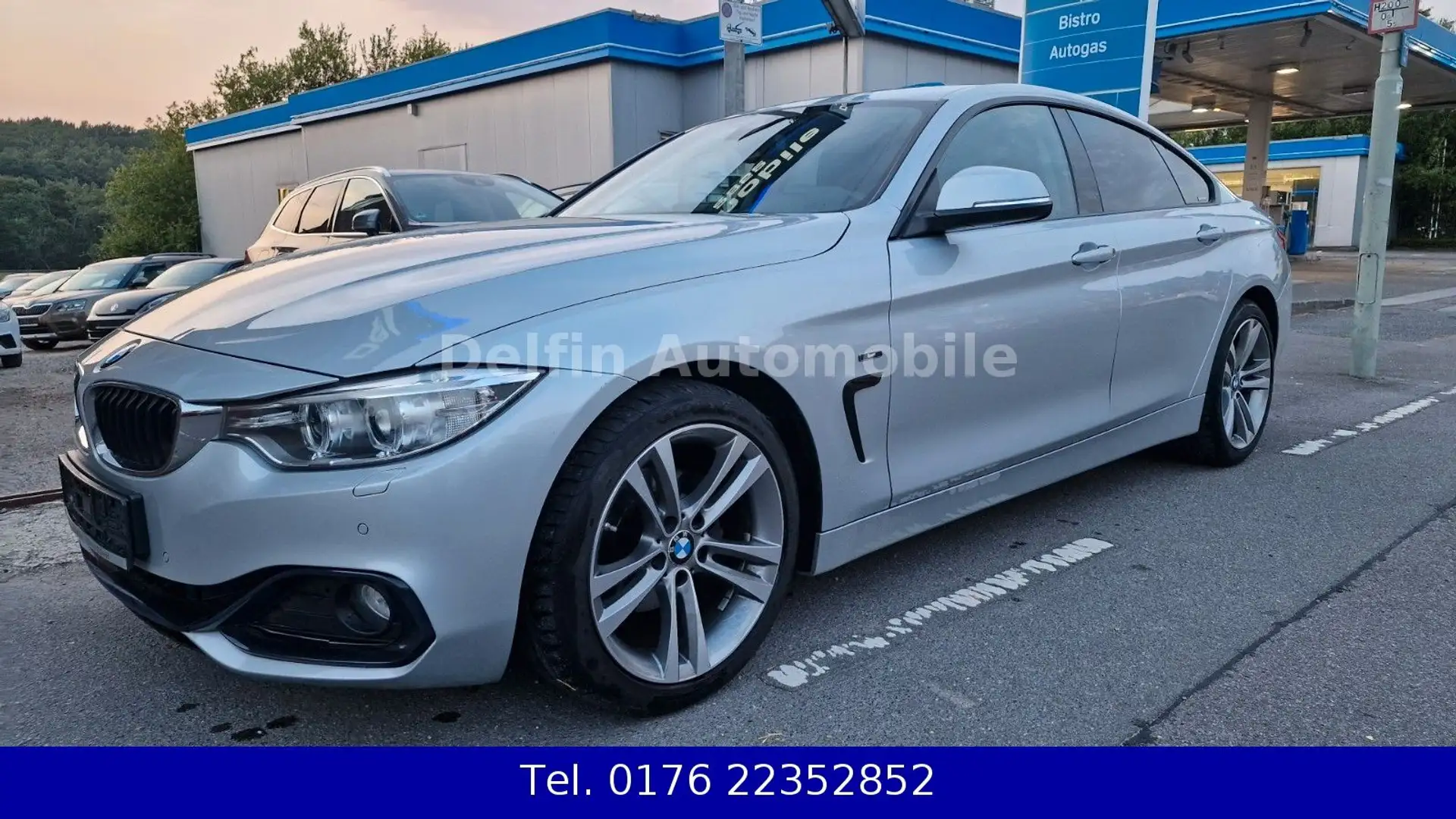 BMW 420 -Navi-Xenon-Pdc-Shz-Alus Zilver - 2