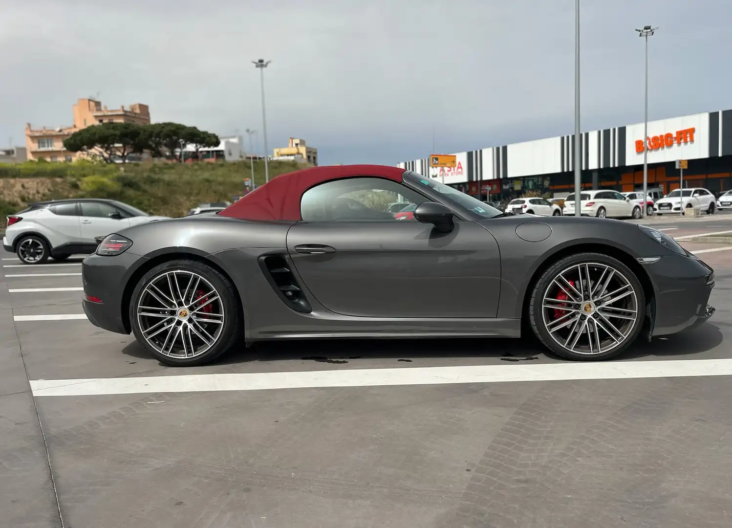 Porsche 718 Boxster S PDK S Gris - 2