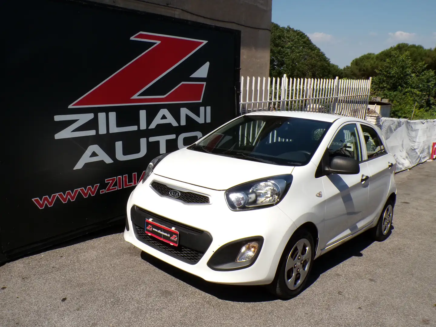 Kia Picanto 1.0 5p UNIPRO'..SOLO 36000KM..QUALSIASI PROVA.. Bianco - 1