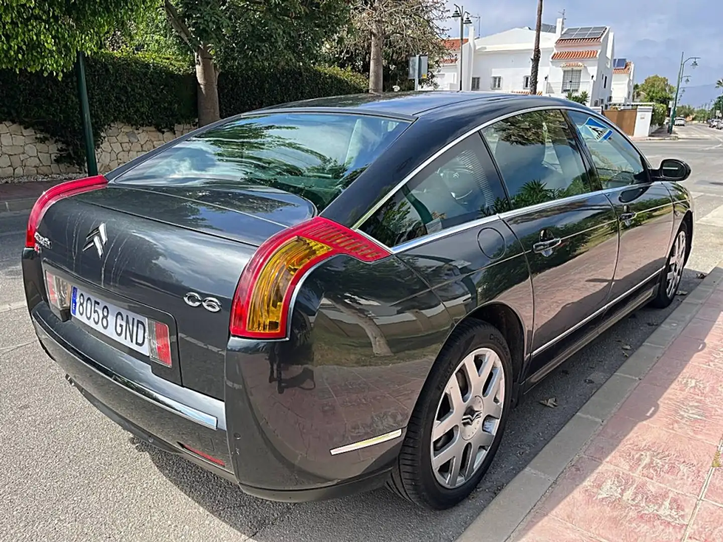 Citroen C6 2.7HDi V6 Exclusive Aut. Gris - 2