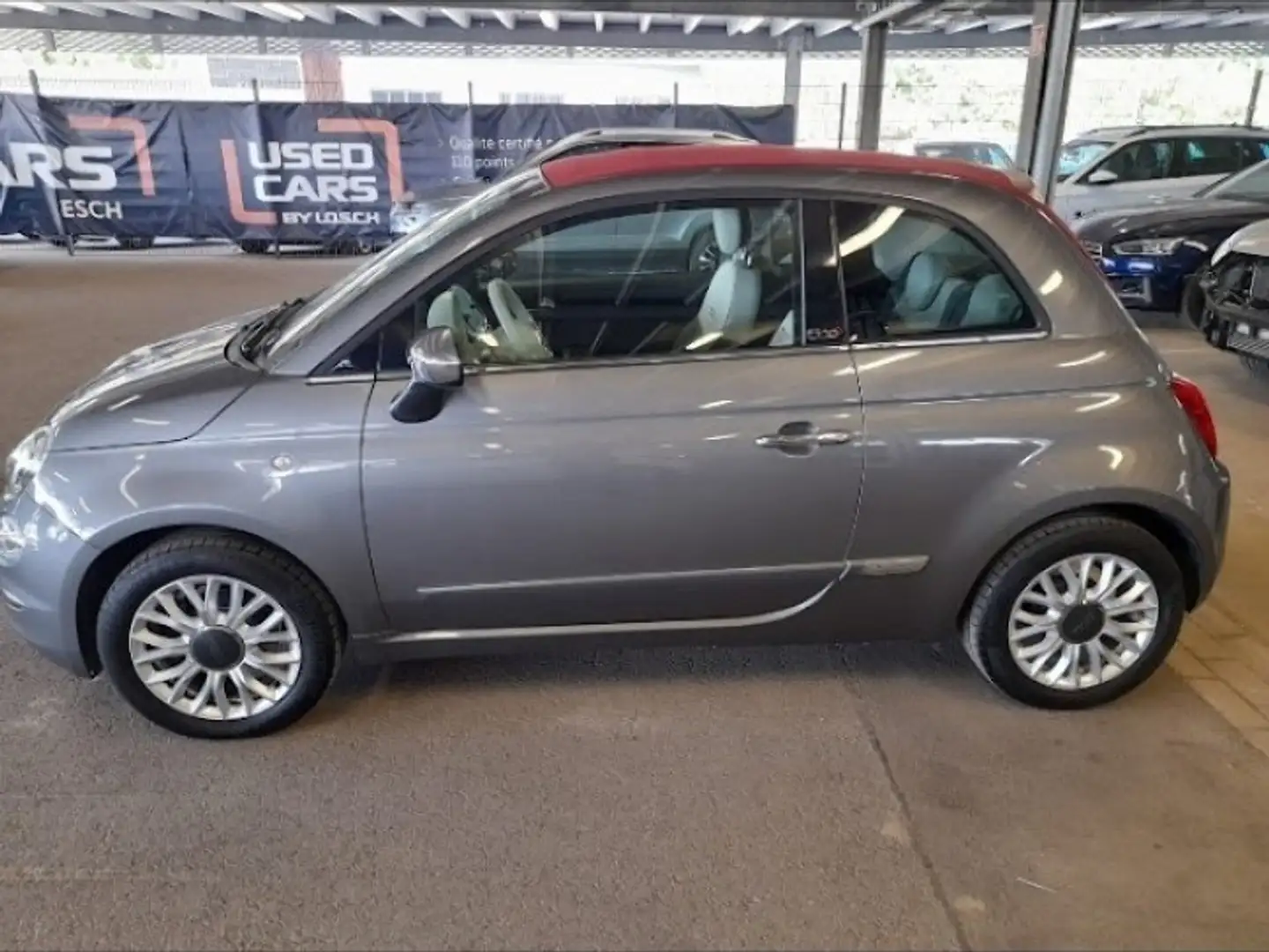 Fiat 500C 0.9 85 ch TwinAir S&S Dualogic 500-60th Argent - 1