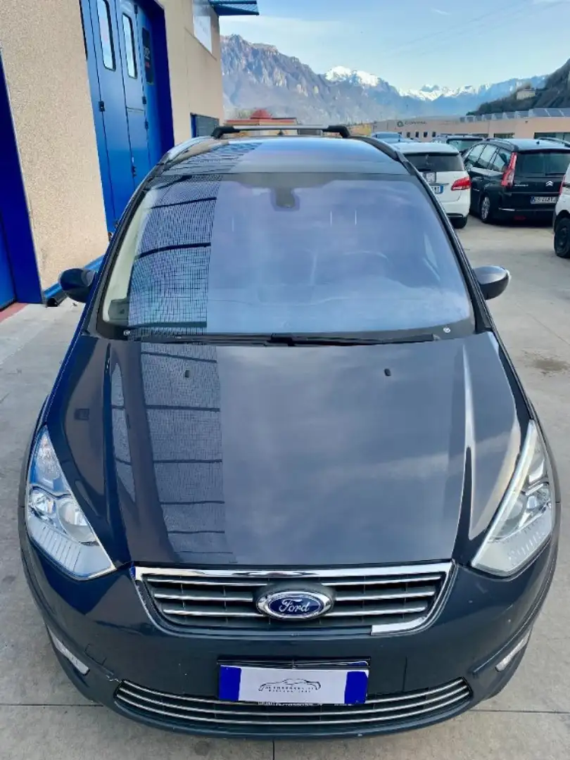 Ford Galaxy 2.0 TDCi 163CV Titanium UNICO PROPRIETARIO 7P Blu/Azzurro - 2