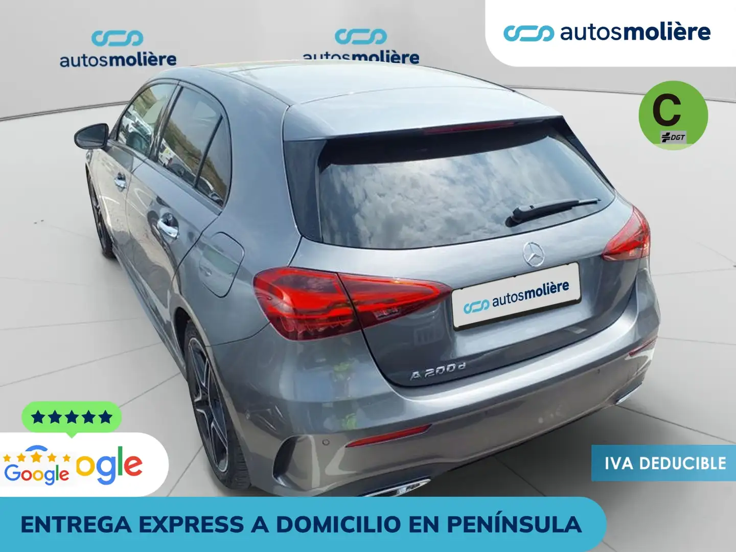 Mercedes-Benz A 200 200d Progressive Line Advanced 8G-DCT Gris - 2