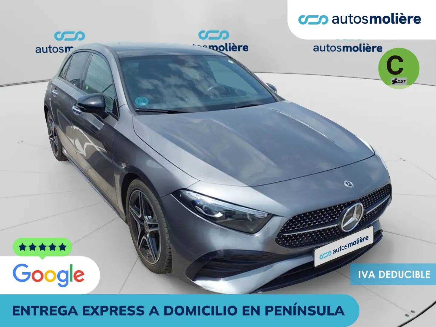 Mercedes-Benz A 200 200d Progressive Line Advanced 8G-DCT Gris - 1