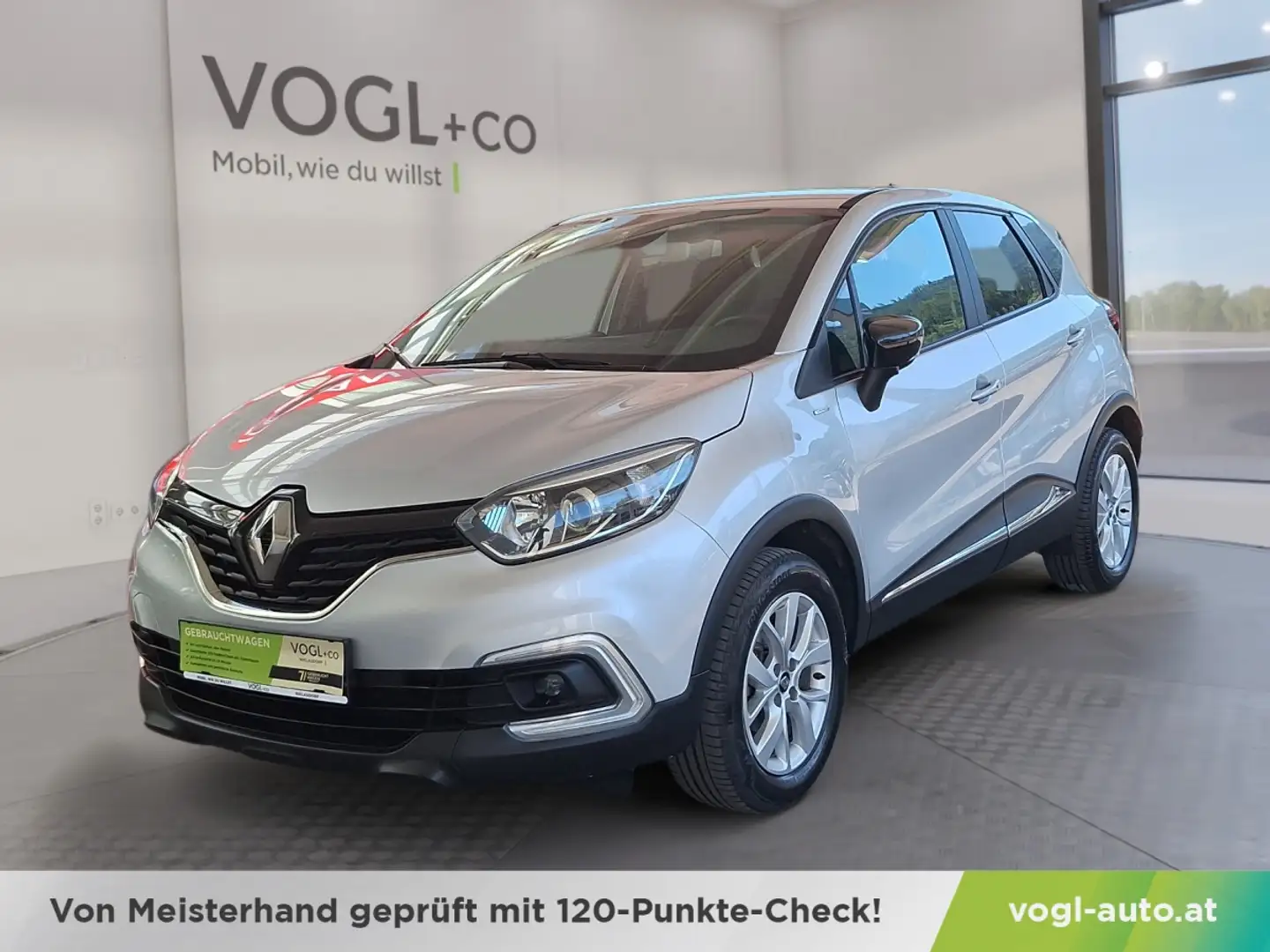 Renault Captur Limited TCe 90PS Silber - 1