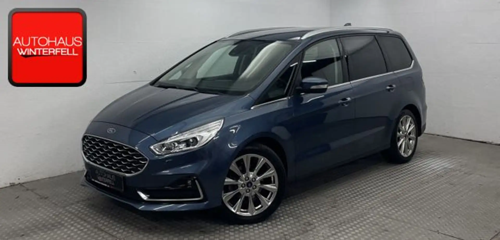 Ford Galaxy 2.0 Bi-Turbo TITANIUM 7SITZ+AHK+STANDHEIZ Blau - 1