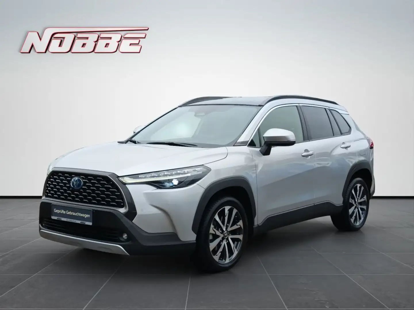 Toyota Corolla Cross Hybrid 2.0 VVT-i Team D. Glasdach Argent - 1