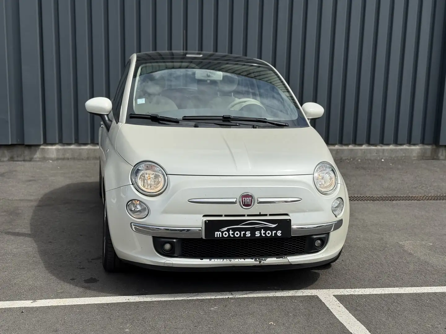 Fiat 500 1.2i Sport Blanc - 1