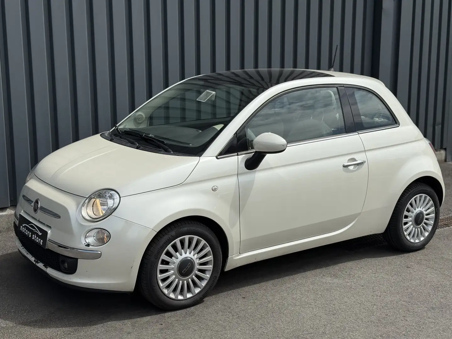 Fiat 500 1.2i Sport Blanc - 2