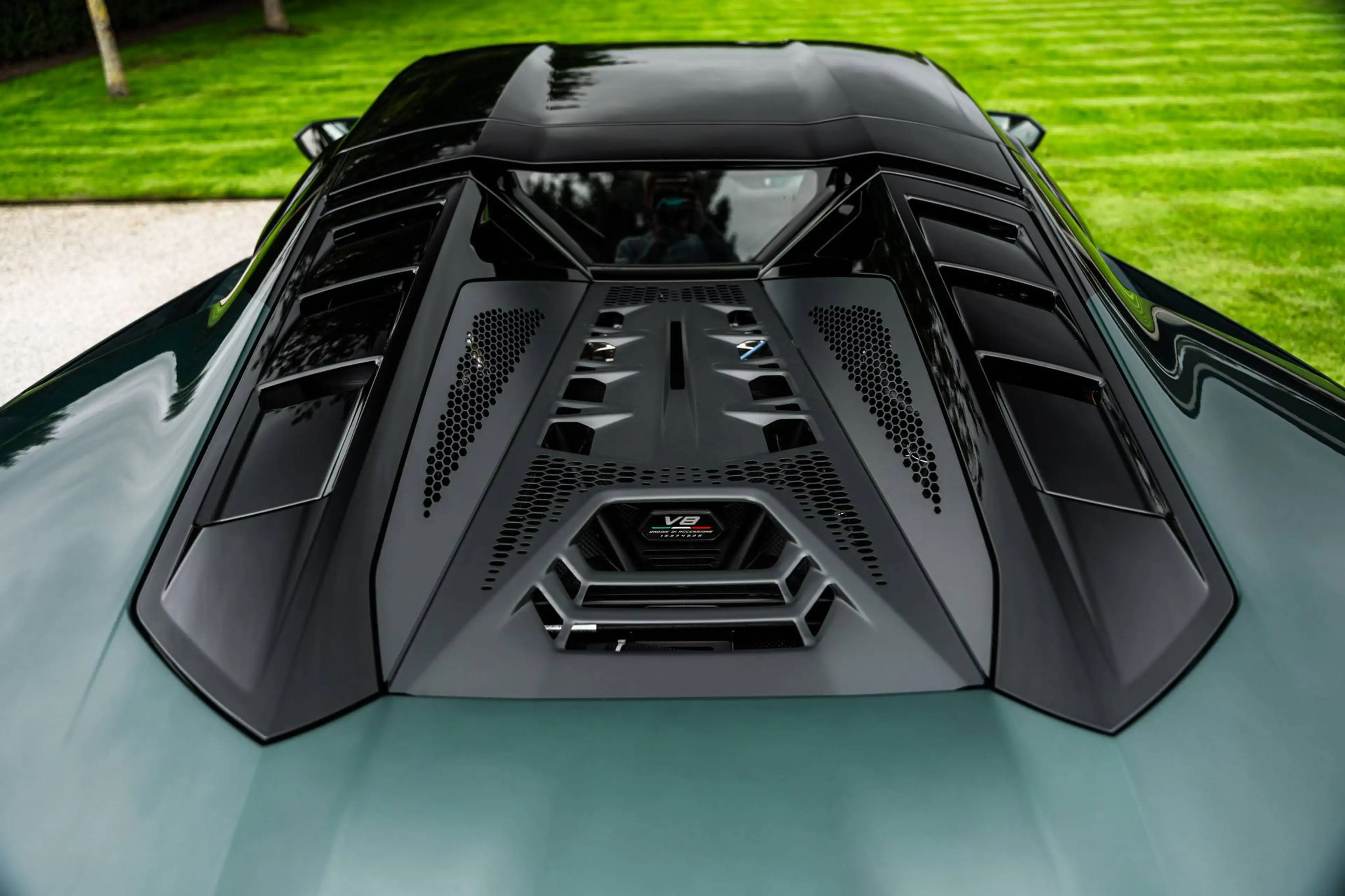 Lamborghini Temerario VERDE LARES/4.0 V8/LIFT/BUCKET SEATS/CARBON/STYLE PACKAGE — photo 14