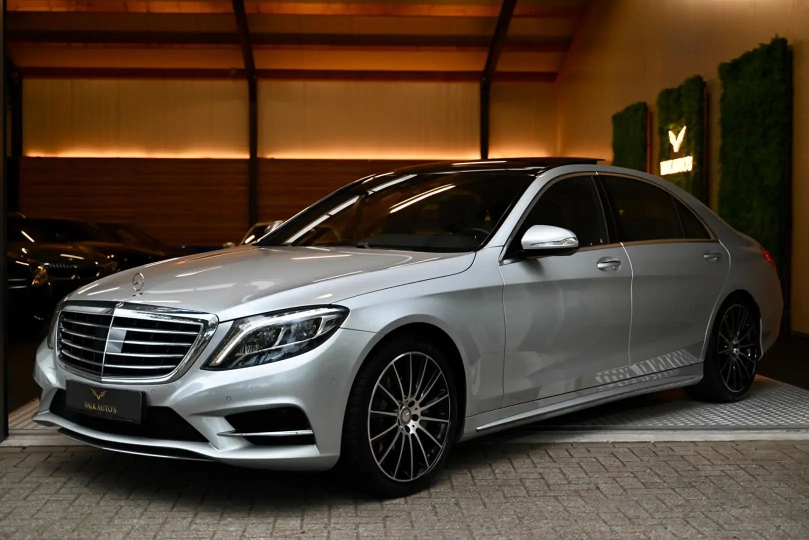 Mercedes-Benz S 500 PLUG-IN HYBRID Lang - AMG - Massage - Vlakkenverwa Gris - 1