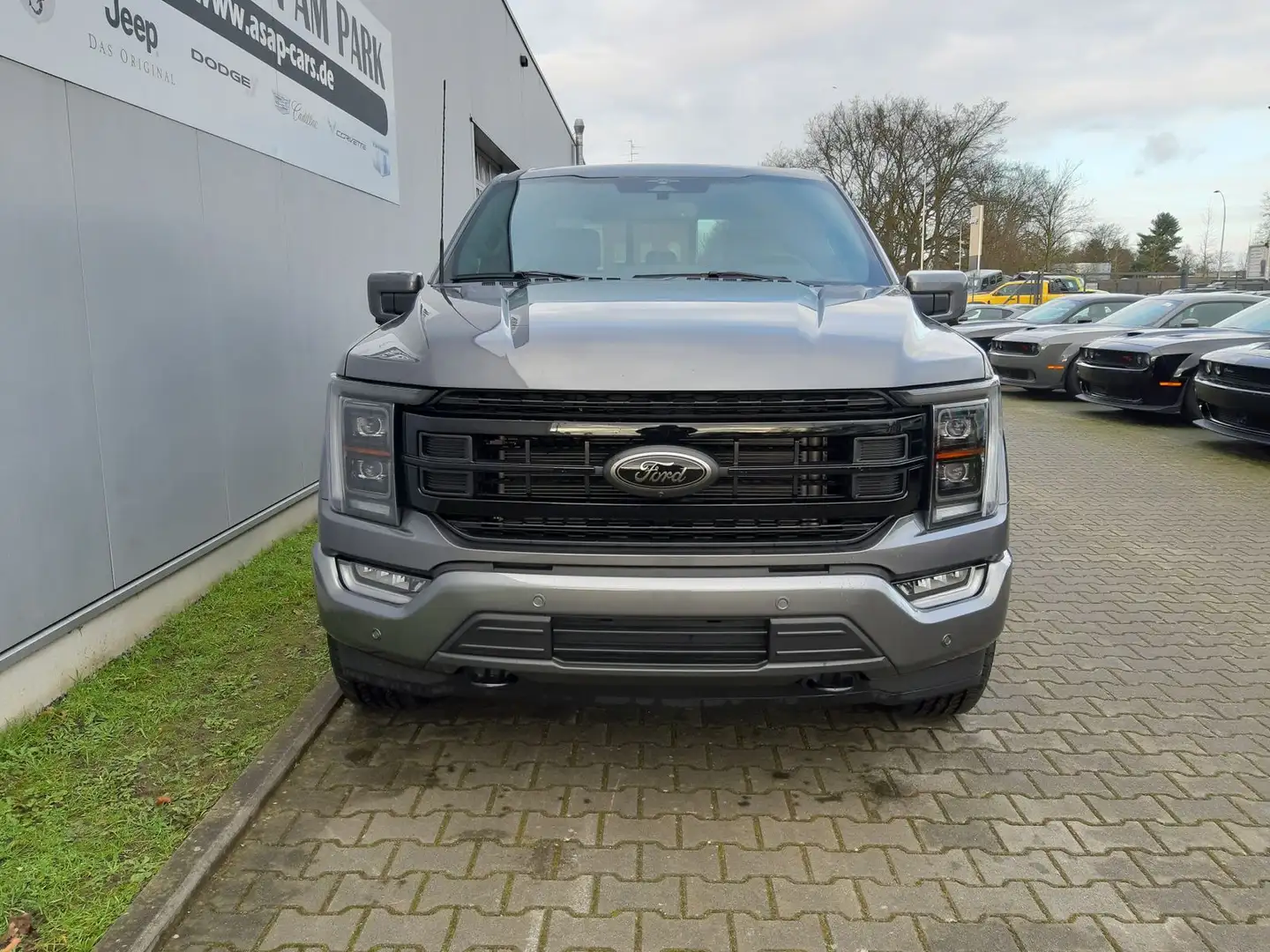 Ford F 150 Lariat Black 5.0 V8 mit LPG Grau - 2