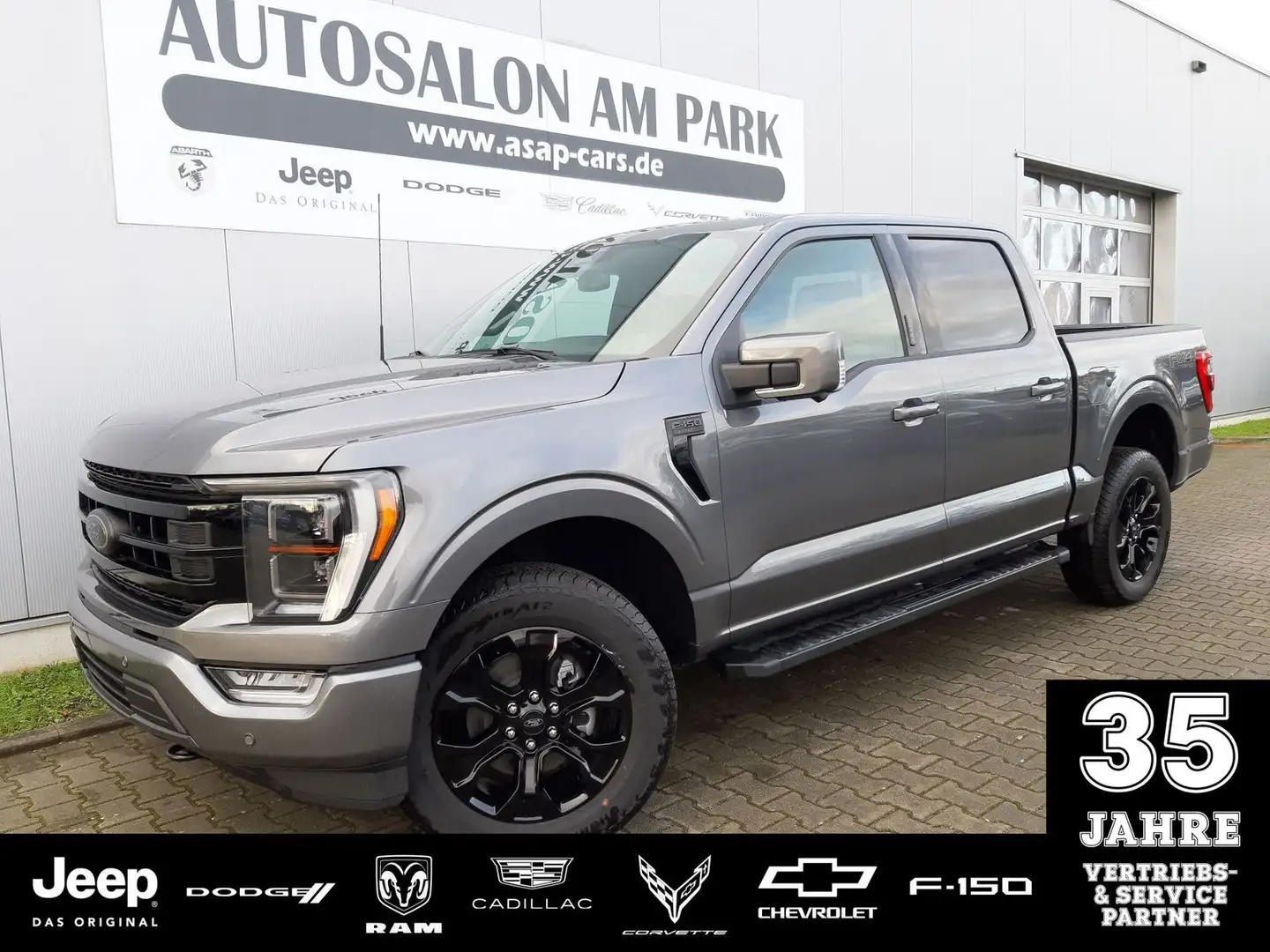 Ford F 150 Lariat Black 5.0 V8 mit LPG Grau - 1