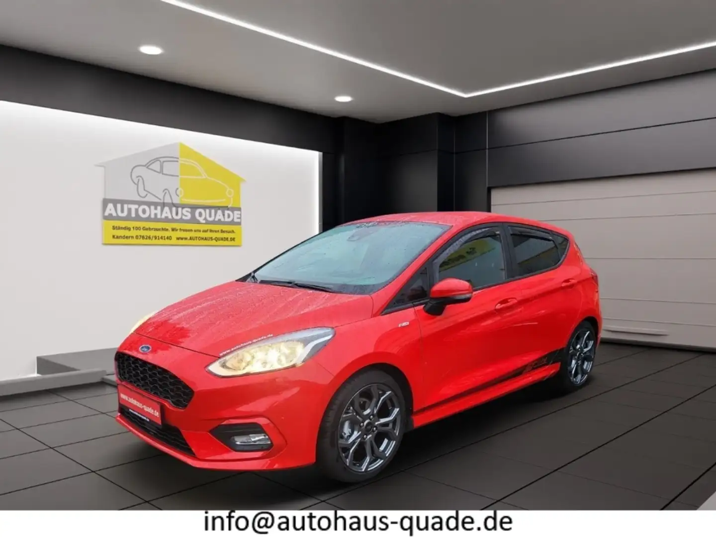 Ford Fiesta ST-Line Navi Dyn. Kurvenlicht Apple CarPlay Androi Rot - 1