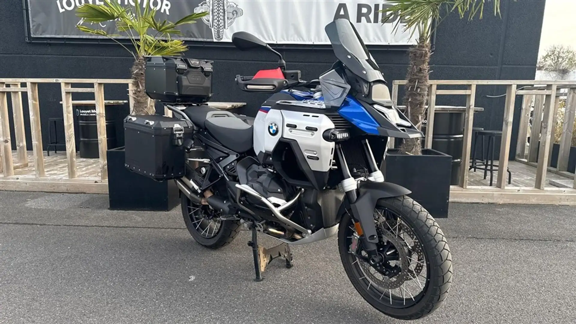BMW R 1300 GS Adventure 0 Bleu - 2