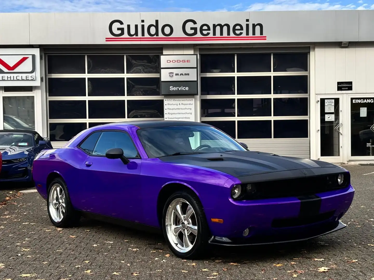 Dodge Challenger 5,7 V8 HEMI Violett - 1