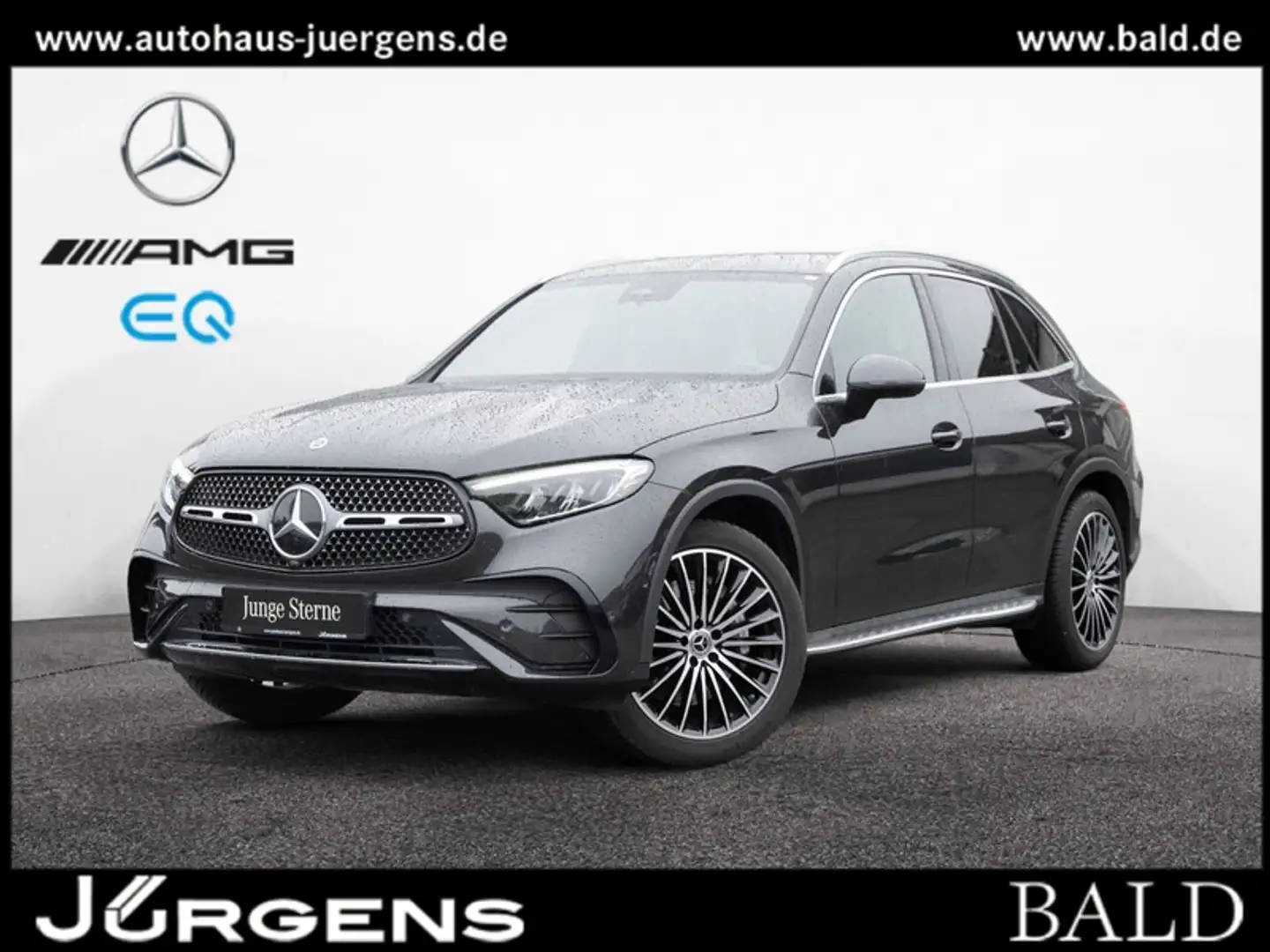 Mercedes-Benz GLC 300 4M AMG-Sport/LED/Cam/AHK/Totw/Memo/20' Grau - 1