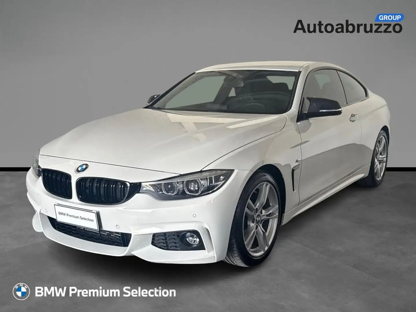 BMW 420 d Coupe Msport auto Wit - 1