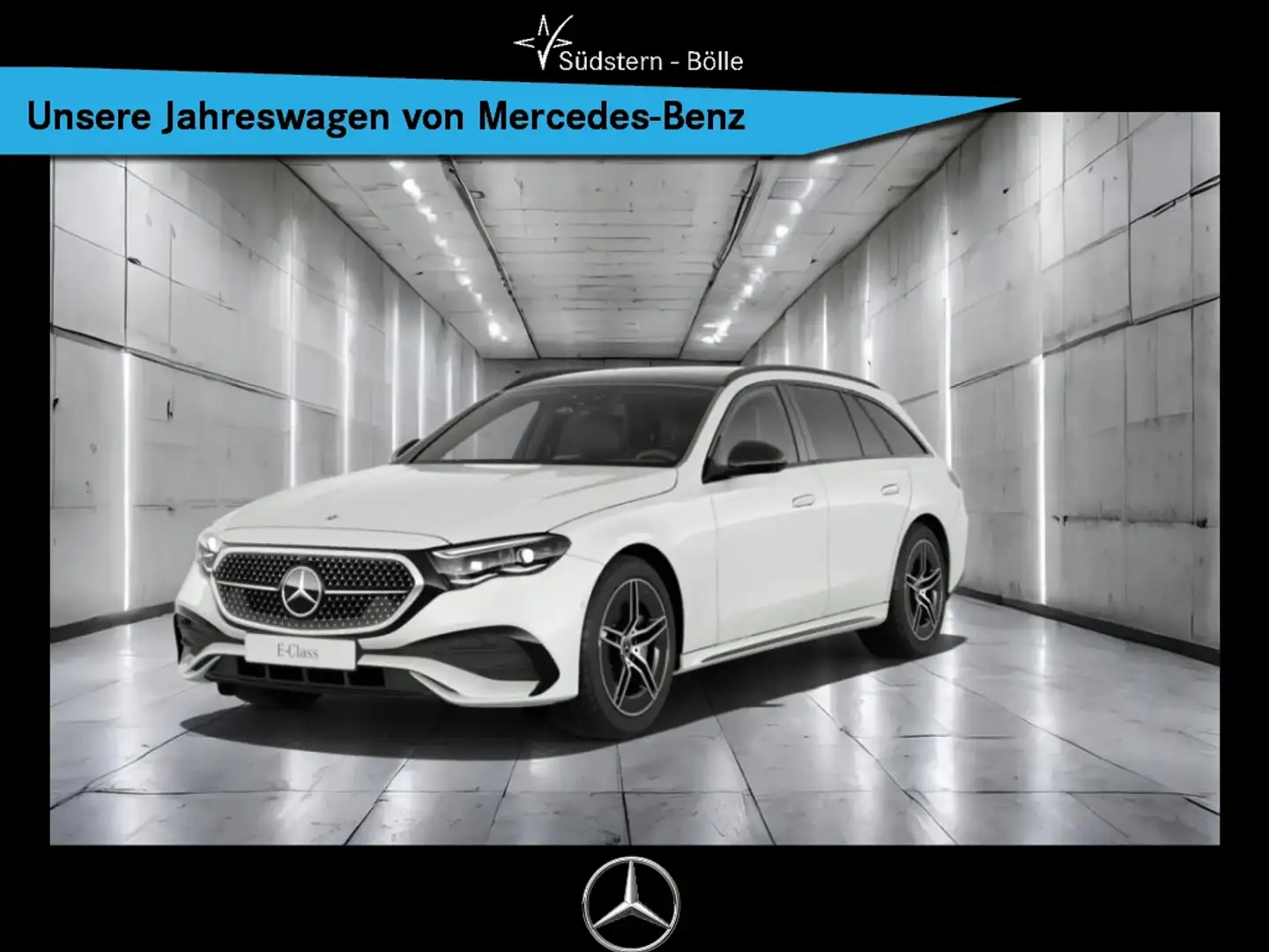 Mercedes-Benz E 450 d 4M T +AMG+DISTRO+NAVI+AMBIENTE+PANO-DACH Blanc - 1