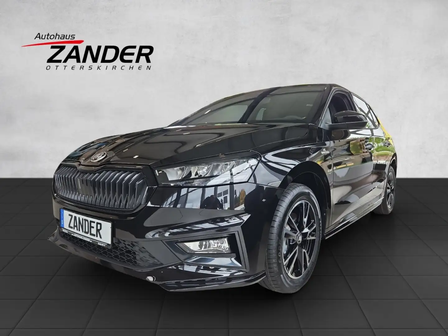 Skoda Fabia Monte Carlo DSG,SHZ,LED Noir - 1