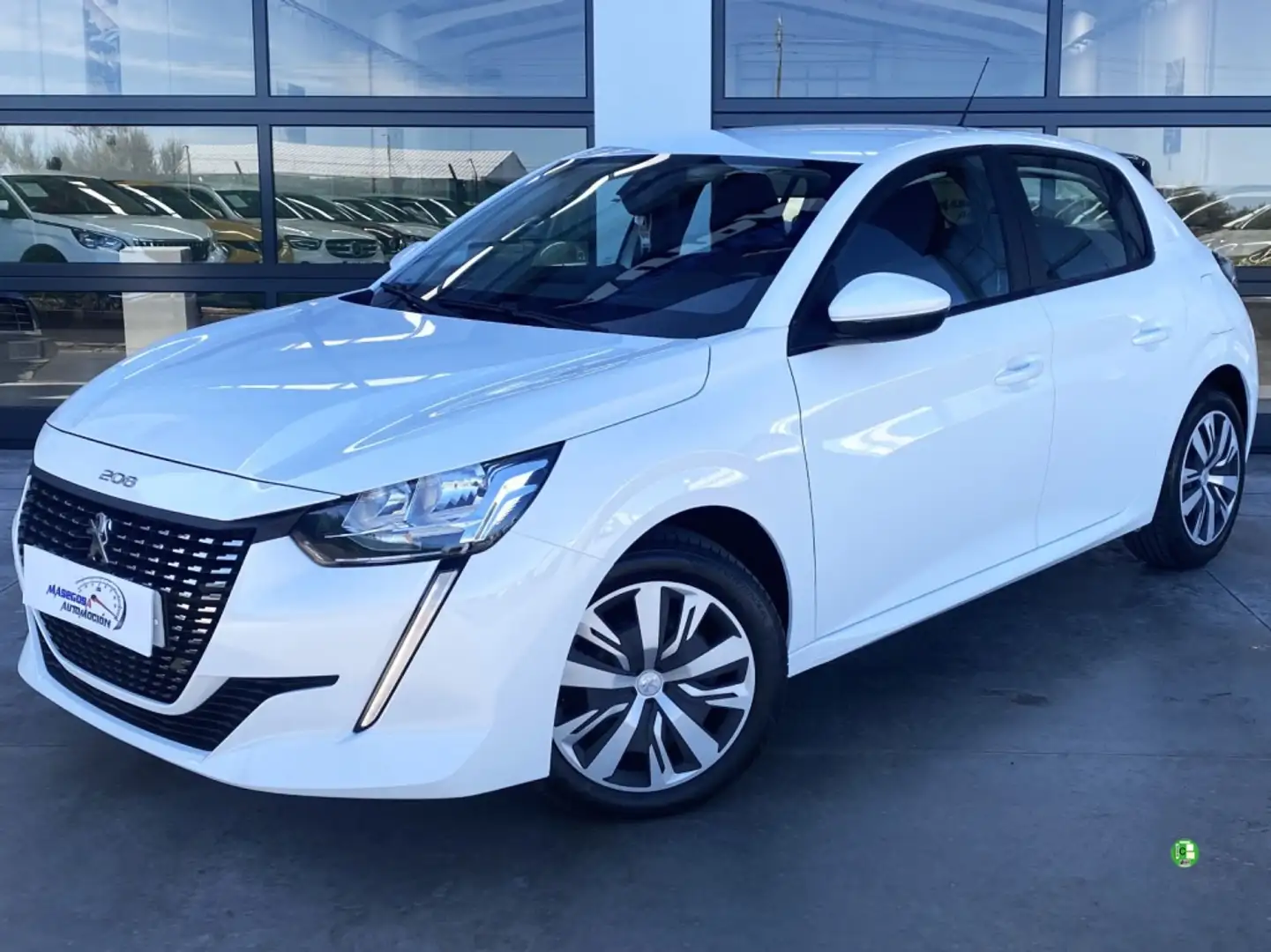 Peugeot 208 1.2 Puretech S&S Active EAT8 100 Blanc - 1