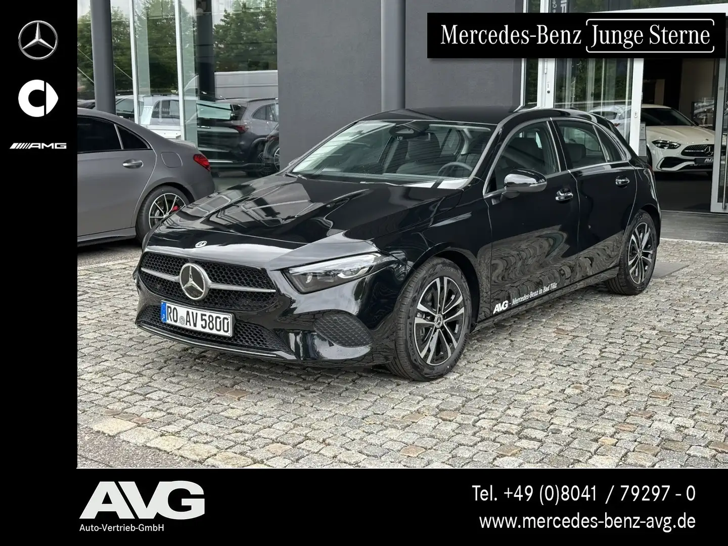 Mercedes-Benz A 180 A 180 Progressive Multibeam Ambiente RF Navi/Klima Schwarz - 1