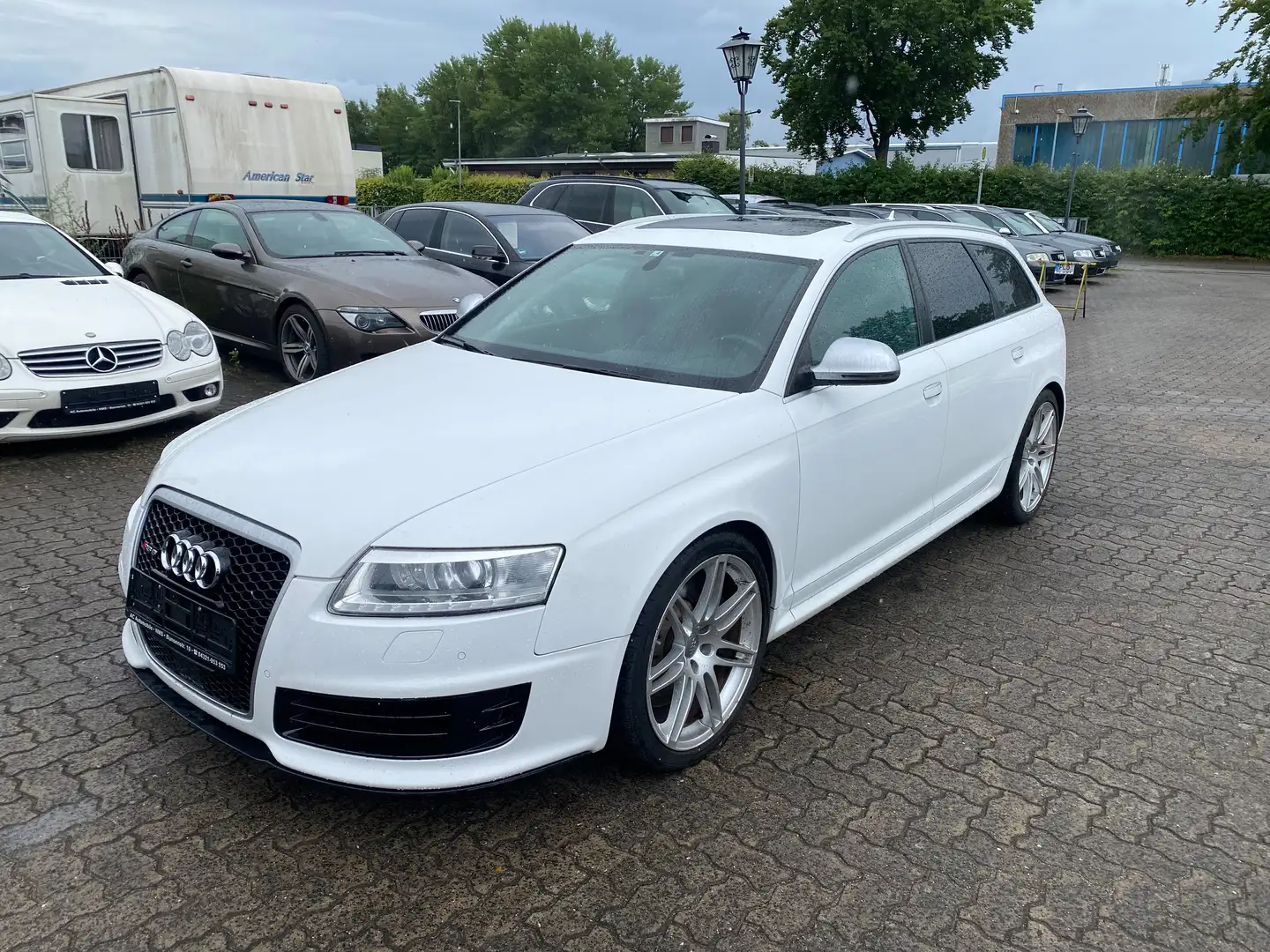 Audi RS6 Avant V10 BI TURBO Facelift Modell Weiß - 1