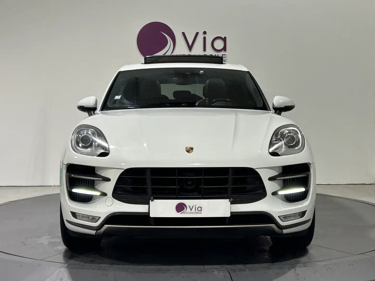 Porsche Macan Turbo 3.6 V6 400 ch Burmester Blanco - 2