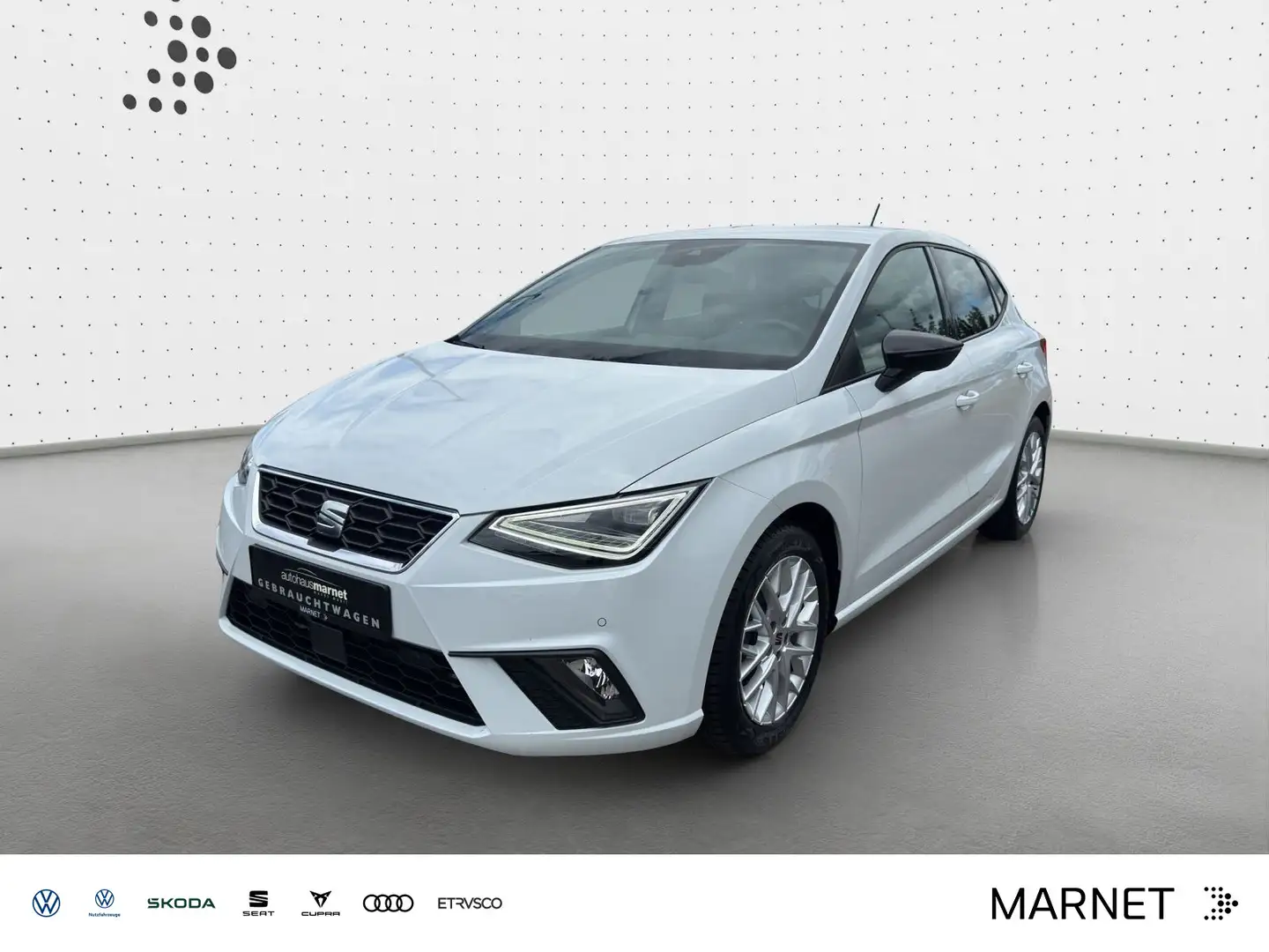 SEAT Ibiza 1.0 TSI DSG FR-Line*Navi* Kamera* Keyless, Weiß - 1