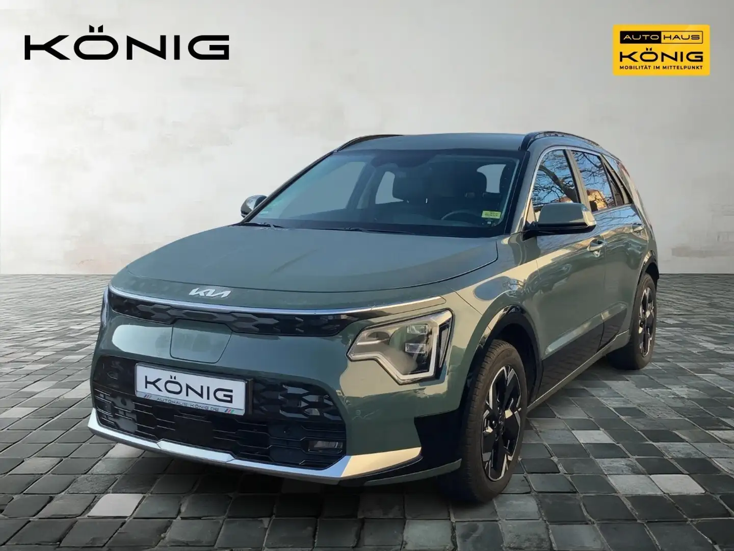 Kia Niro e-Niro Inspiration 64,8 kWh Allwetter Grün - 1