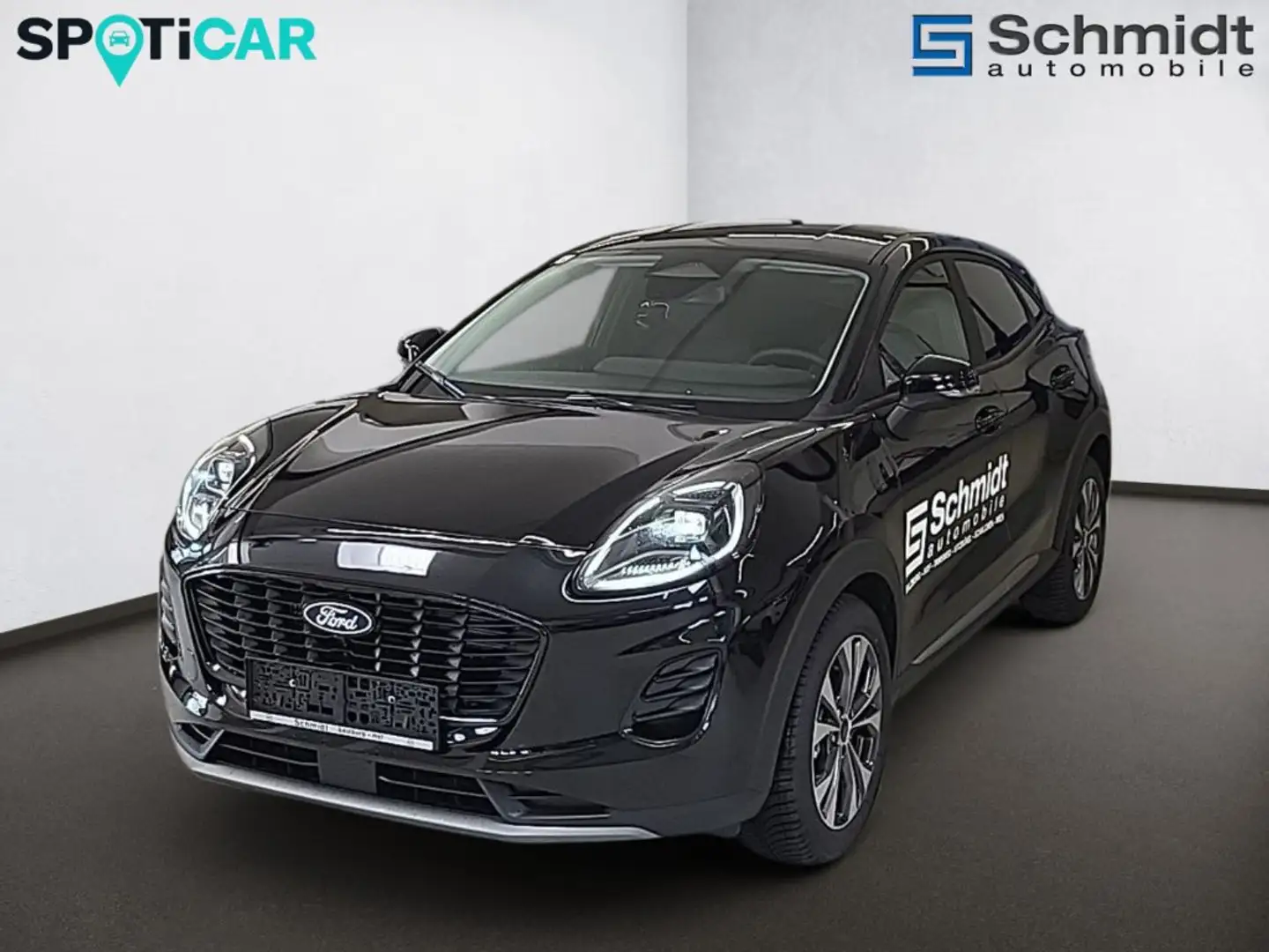 Ford Puma Titanium 1,0L Eboost Hybrid 125PS M FWD Schwarz - 1