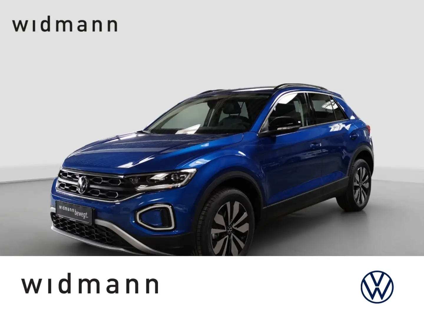 Volkswagen T-Roc GOAL 1.0 l TSI OPF  6-Gang Sitzheizung, LED, Navig Blau - 1
