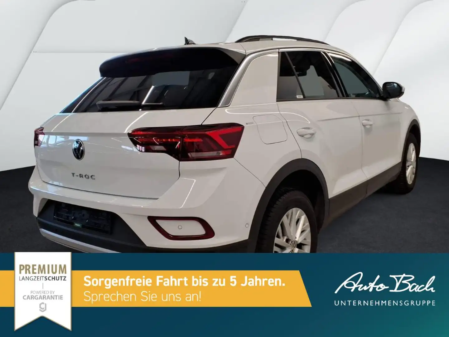 Volkswagen T-Roc 1.0 TSI Life, Navi, LED, App-Connect, Digital Cock Weiß - 2