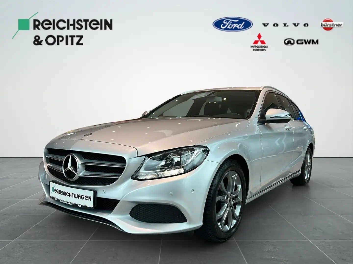 Mercedes-Benz C 200 d T BlueTec AVANTGARDE/Navi/Klima Silber - 1