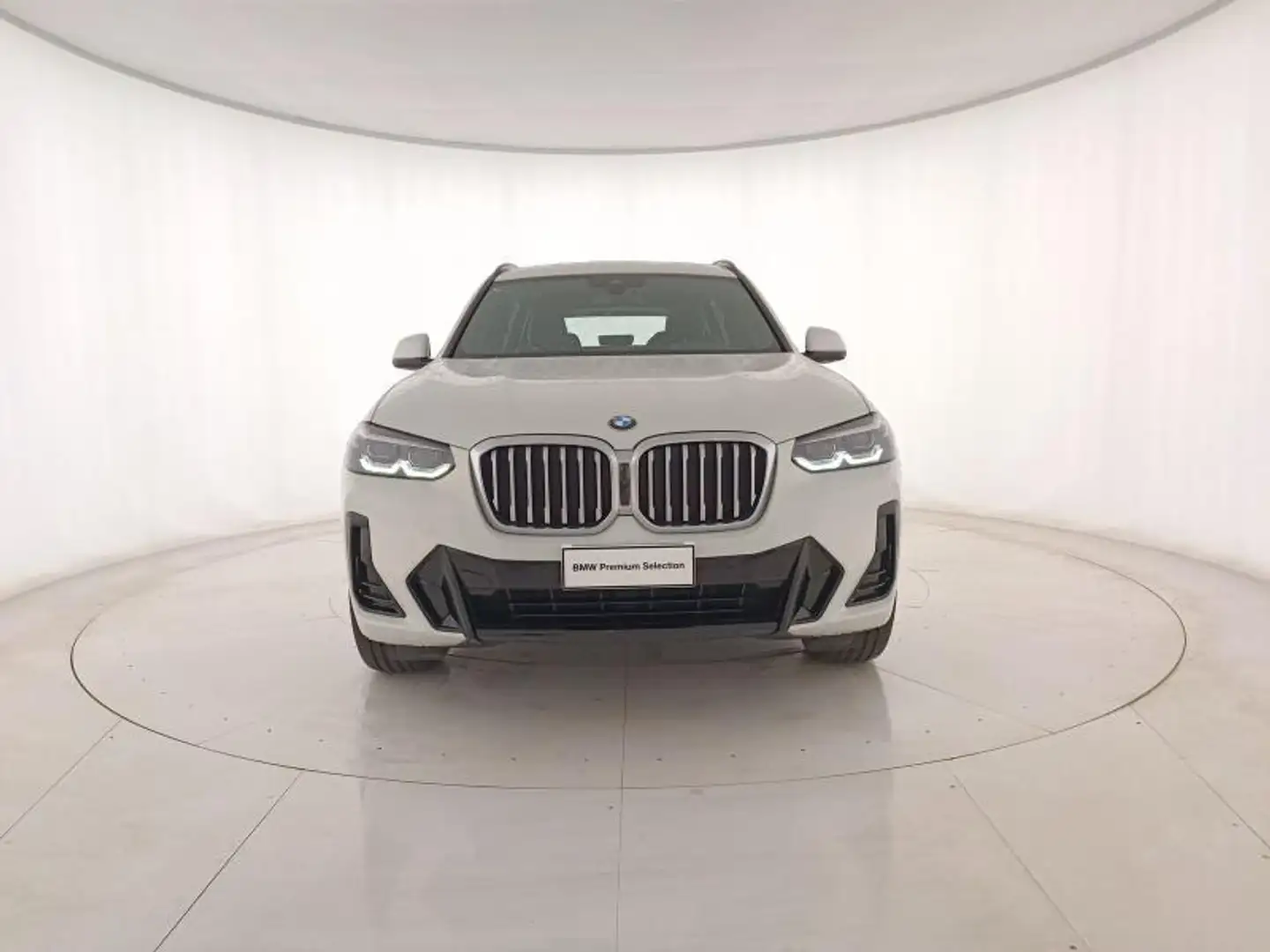 BMW X3 xdrive20d mhev 48V Msport auto Bianco - 2
