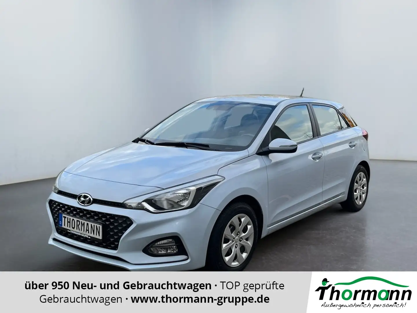 Hyundai i20 Select 1.0 Facelift Klima AHK SmartlLink Gris - 1