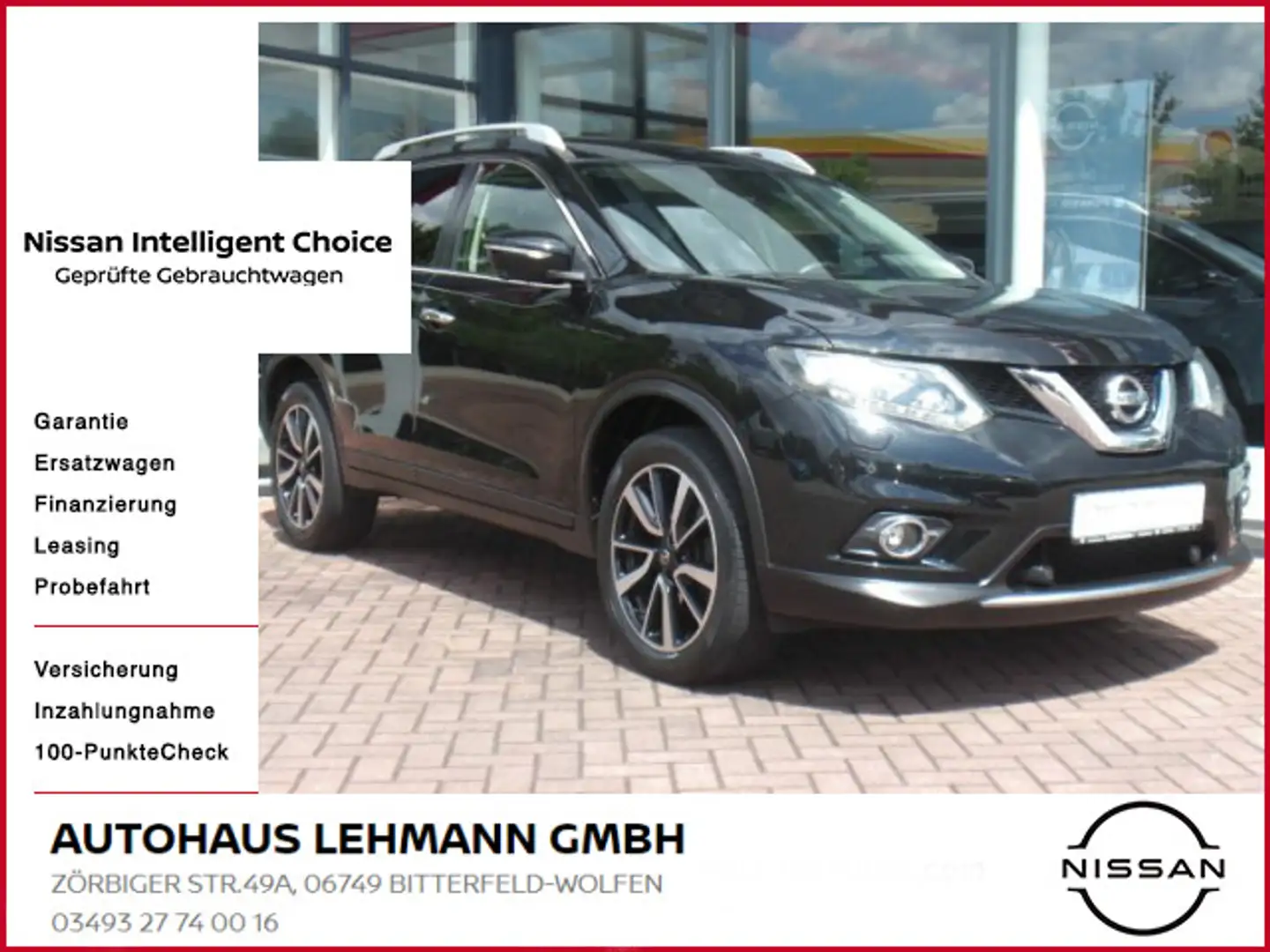Nissan X-Trail 2.0 dCi N-Connecta 4x4 PDC SHZ 4xKAMERA WKR Schwarz - 1