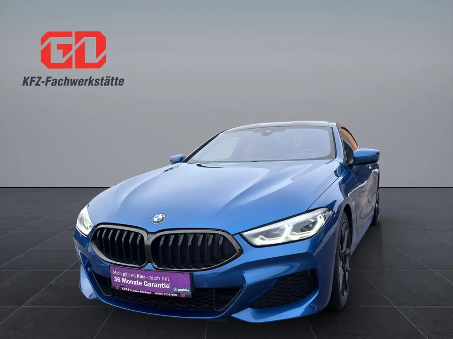 BMW 840 d xDrive M Sport,M Carbondach,LaserLight... Bleu - 1