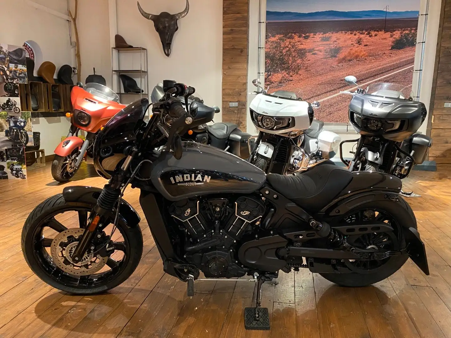 Indian Scout Rogue  100 Jahre  (EUR 1.000/2,99 %) Grau - 1