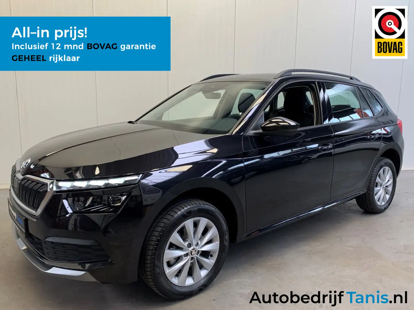 Skoda Kamiq 1.0 TSI Tour de France AIRCO-PDC-NAVI by CARPLAY-P Negro - 1